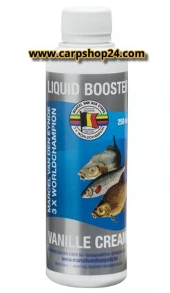 LIQUID BOOSTER 250ml -Visserij Benodigdheden Winkel marcel van den eynde liquid booster 250ml vanille cream min