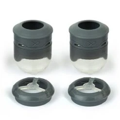 Matrix FLEXIBLE TOSS POTS + 2 LIDS 12 Matrix FLEXIBLE TOSS POTS + 2 LIDS -Visserij Benodigdheden Winkel matrix flexible toss pots cup potjes medium GAC411 min