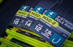 Matrix MXC-2 X-STRONG POLE RIGS 4" - 10cm -Visserij Benodigdheden Winkel matrix mxc2 x strong pole rigs 4inch 10cm 3 min